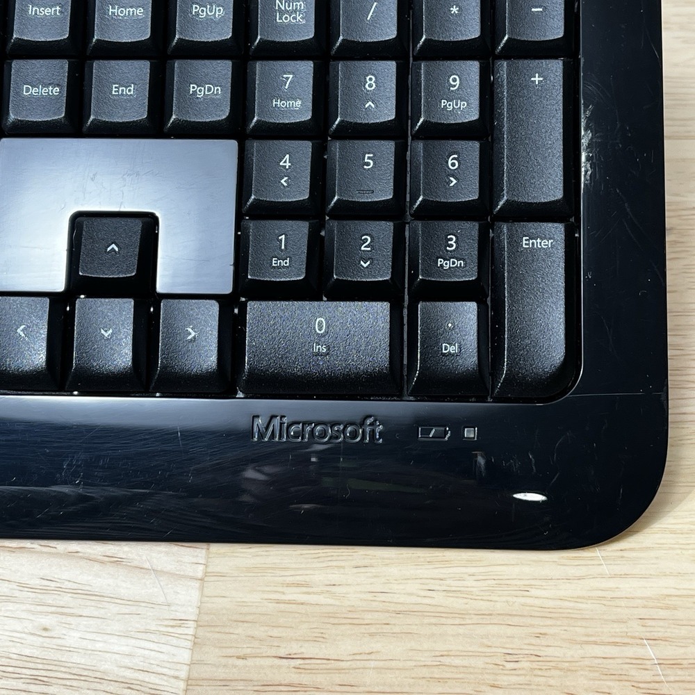 Microsoft Wireless Keyboard 850 Model 1455 USB Receiver Tested Working -‎ Read - Picture 7 of 10